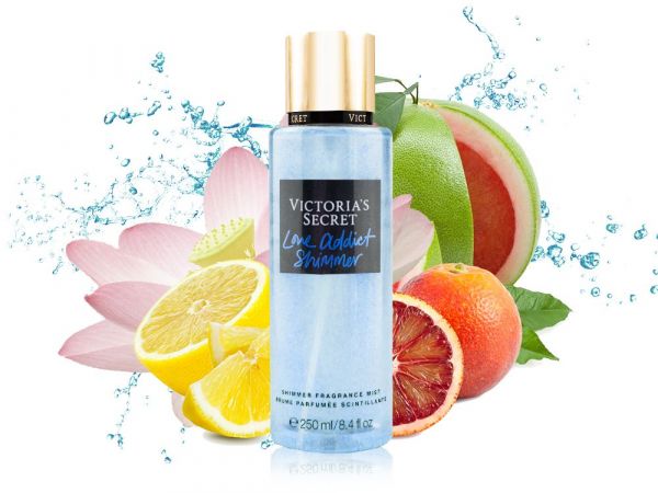 Spray-mist Victoria's Secret Love Addict Shimmer, 250 ml